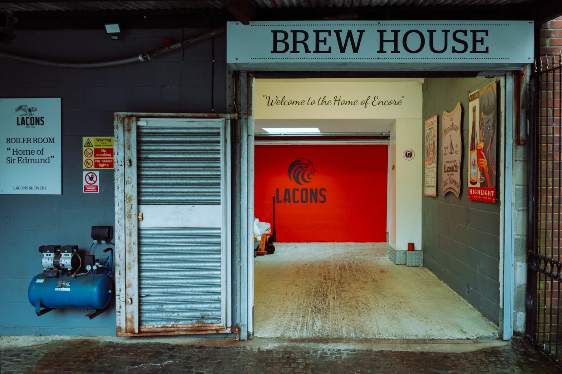 Brewhouse entrance