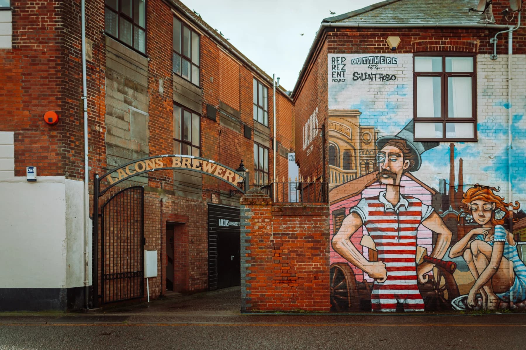 Brewery entrance